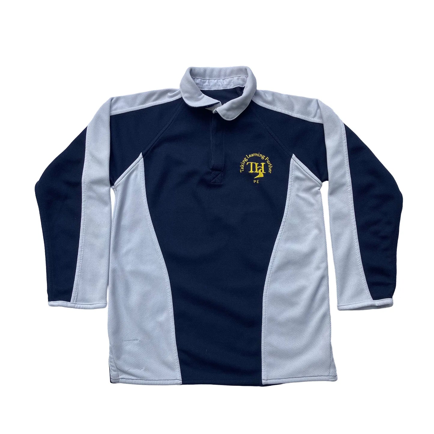 PE Navy/White Training Top