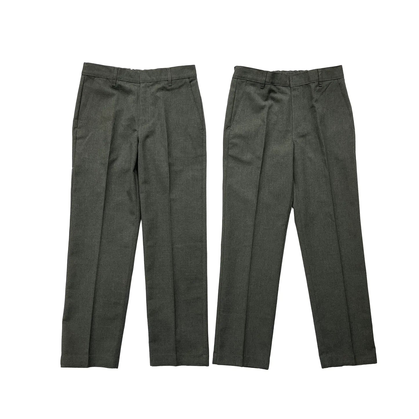 2pk Boys' Regular Leg School Trousers