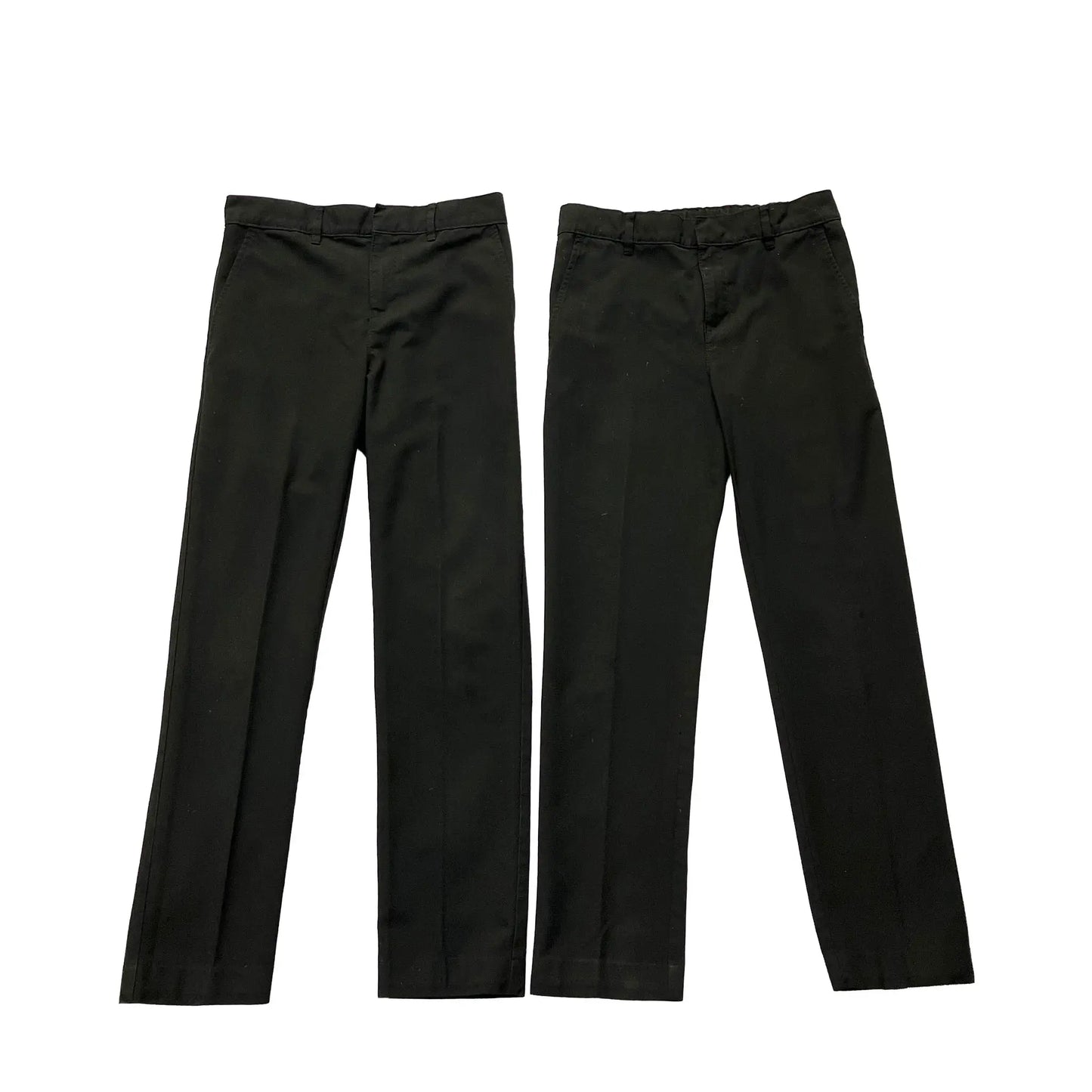 2pk Boys' Skinny Leg School Trousers