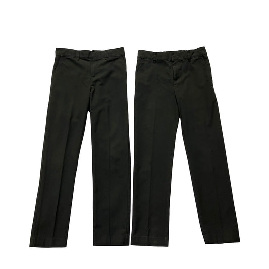 2pk Boys' Skinny Leg School Trousers