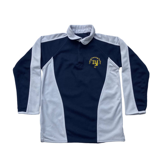 PE Navy/White Training Top